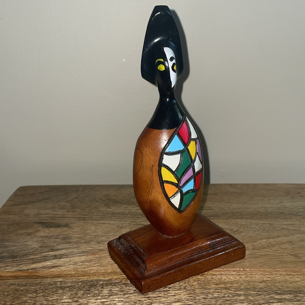 ❤️Dominigo Gomez wooden Abstract Sculpture